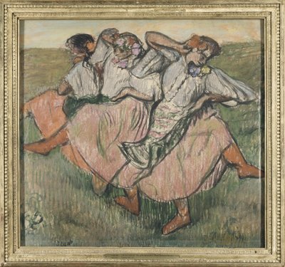 Drei russische Tänzer von Edgar Degas